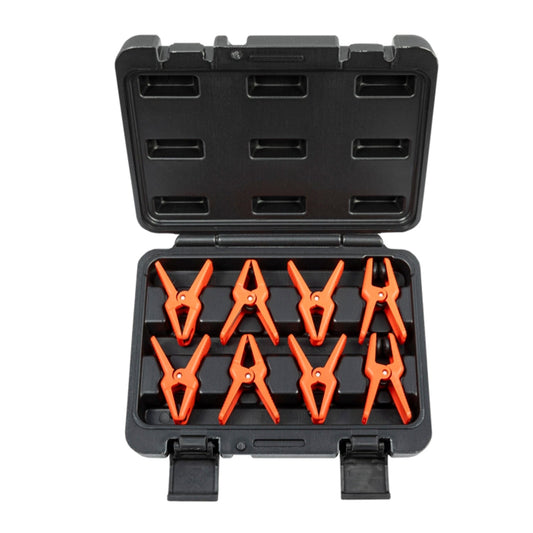 Kit-set  8 pinze per la chiusura di tubi flessibili, con morsetti per tubi flessibili, per tubi freno, tubi carburante, tubi refrigeranti