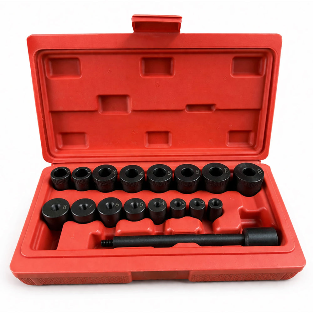 Kit-set attrezzi per allineamento e centraggio frizione auto universali, Gebo Tools