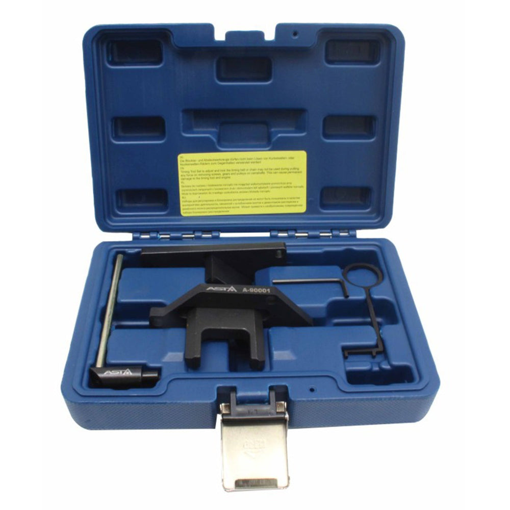 Kit-set attrezzi per messa in fase motori, per il bloccaggio della cinghia di distribuzione dell'albero a camme del motore, compatibile con Citroën Peugeot Opel 1.2 GDI PureTech EB2 Turbo