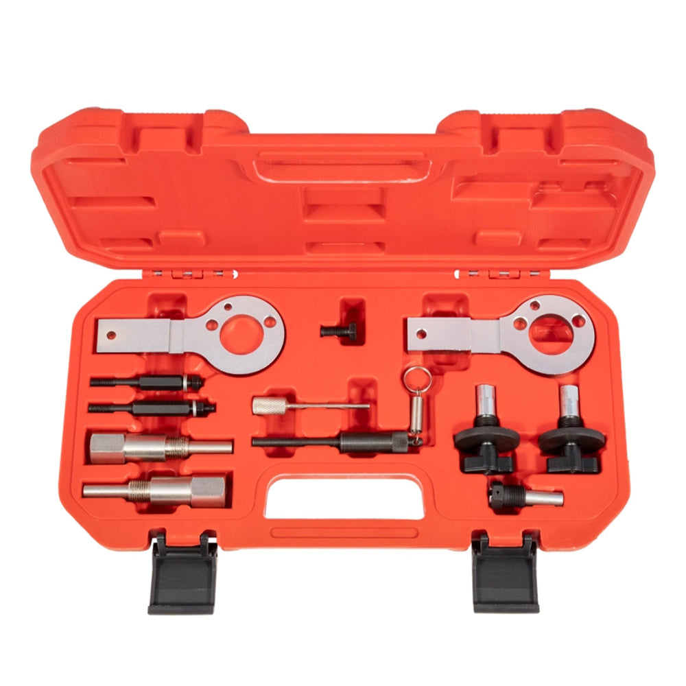 Kit-set attrezzi per messa in fase motori, per il bloccaggio della cinghia di distribuzione dell'albero a camme del motore, compatibile con Fiat Opel Alfa Romeo Suzuki Saab 1.3 CDTI JTD 1.9 CDTI 1.7 D 1.9 TD 2.4 JTD