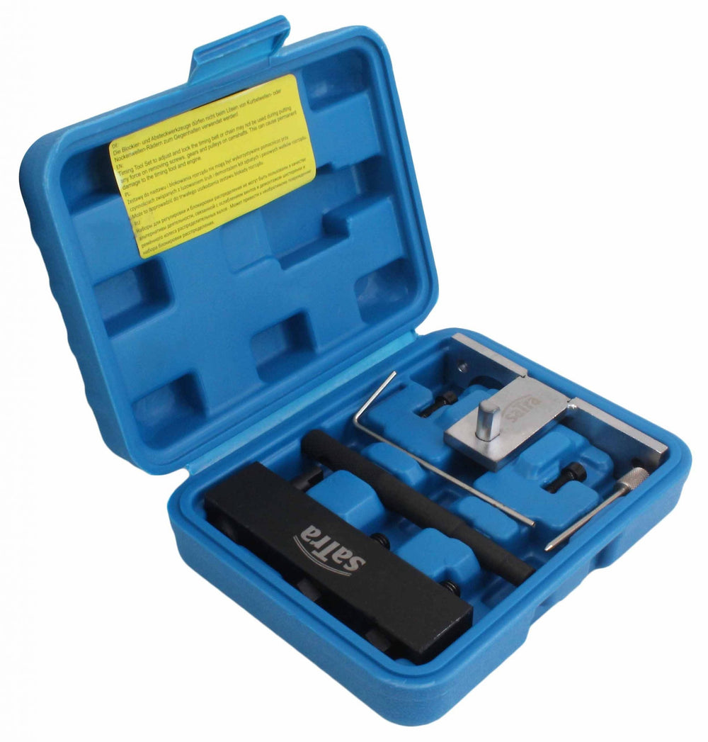 Kit-set attrezzi per messa in fase motori, per il bloccaggio della cinghia di distribuzione dell'albero a camme del motore, compatibile con Opel 1.6 Cdti Ecoflex
