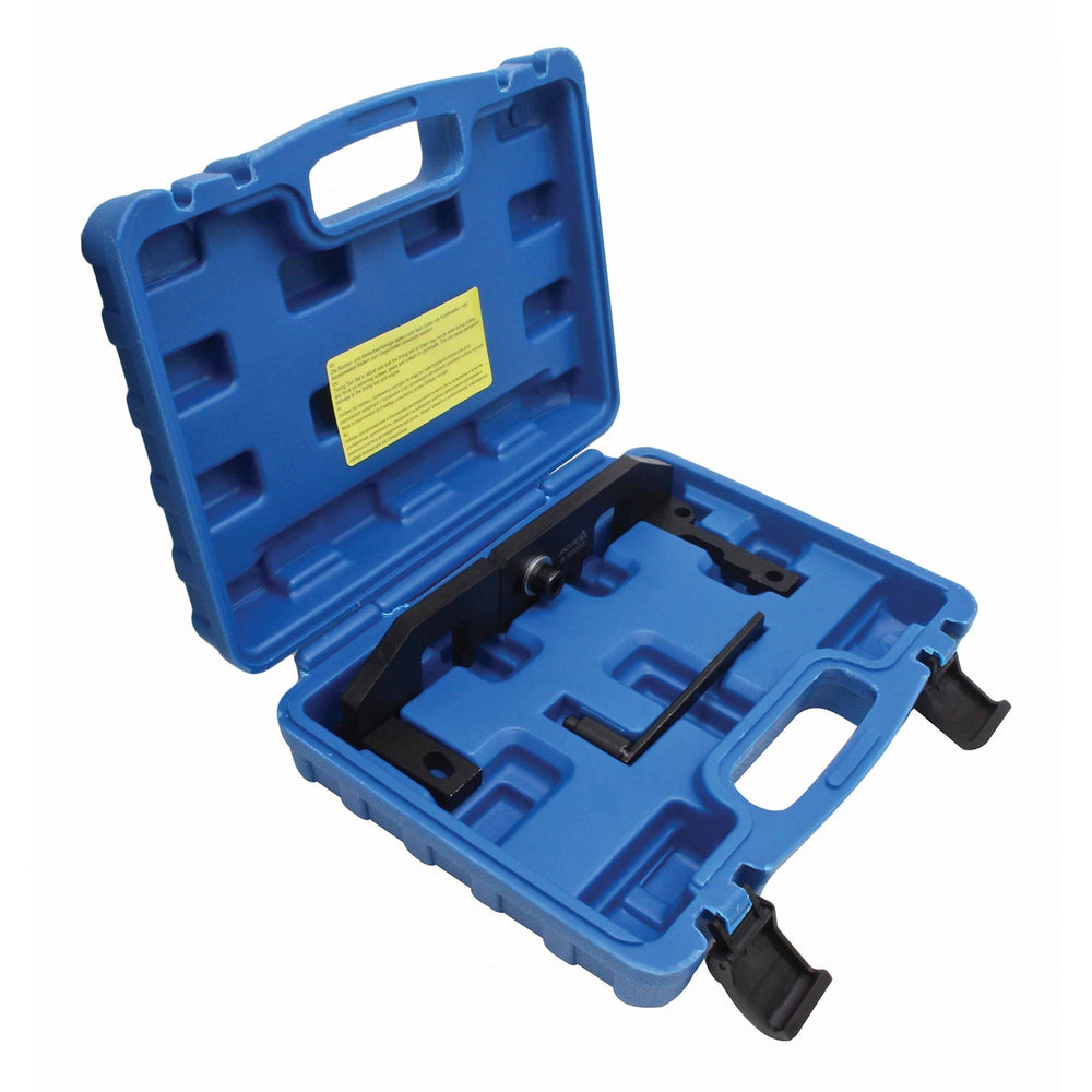 Kit-set attrezzi per messa in fase motori, per il bloccaggio della cinghia di distribuzione dell'albero a camme del motore, compatibile con PEUGEOT - CITROËN 1.0VTi, 1.2VTi