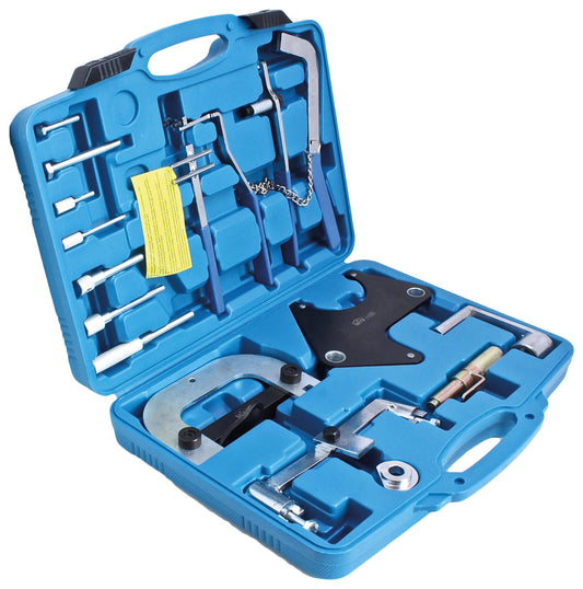 Kit di strumenti di bloccaggio di allineamento dell'albero a camme del motore, kit messa in fase motore, kit fasatura motori Renault Nissan Opel benzina e diesel