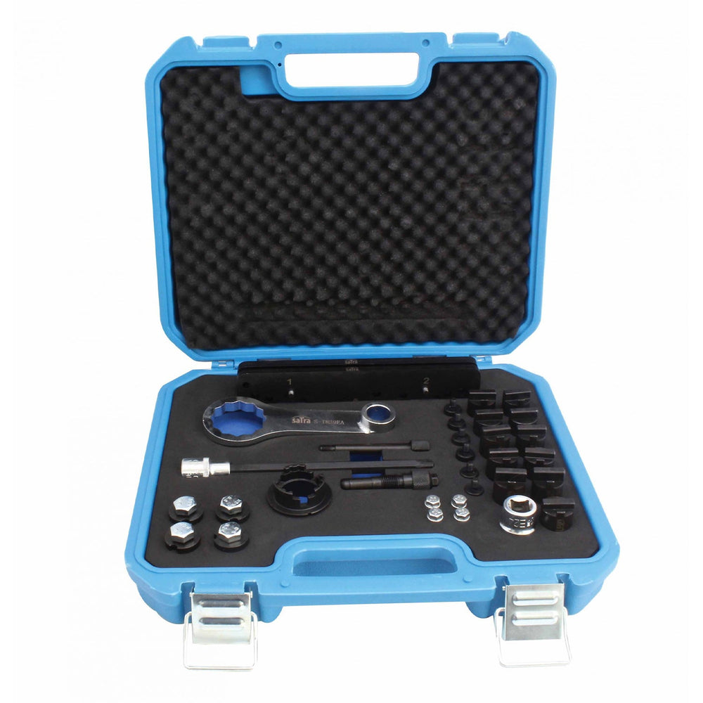 Kit-set attrezzi per messa in fase motori, per il bloccaggio della cinghia di distribuzione dell'albero a camme del motore, compatibile con VW Audi 2.9 3.0 TFSI EA839
