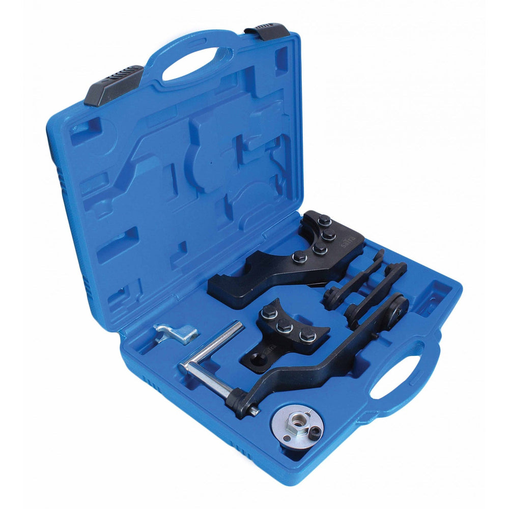 Kit-set attrezzi per messa in fase motori, per il bloccaggio della cinghia di distribuzione dell'albero a camme del motore, compatibile con VW per VAG 2.5 Tdi Pd T5