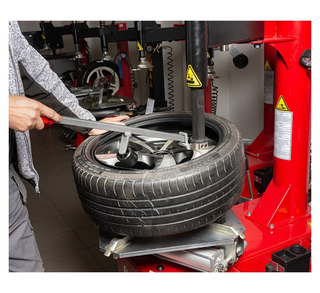 Kit-set cambio gomme, manuale, rimozione del pneumatico dal cerchio per officina garage, stallonatore per pneumatici da fai-da-te con rullo pressore Invento