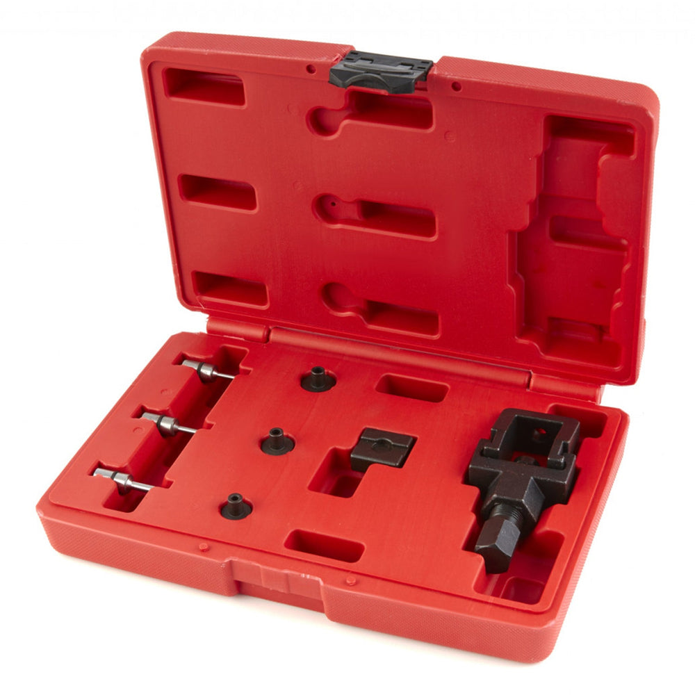 Kit-set di utensili per tagliare e rivettare catene di motociclette, Hbm