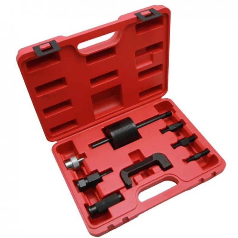 Kit-set estrattore iniettori ,strumenti per la rimozione iniettore motori diesel, per l'installazione della guarnizione,con martello scorrevole