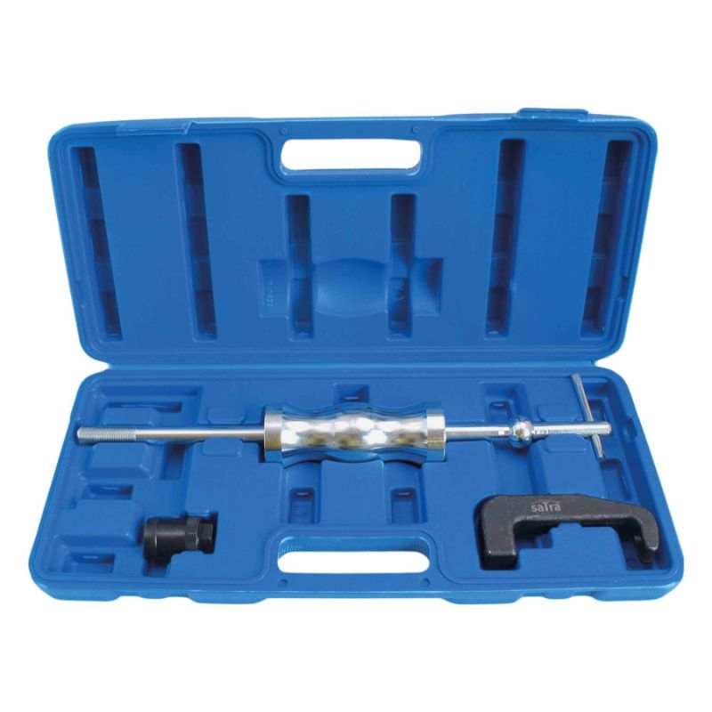 Kit-set estrattore iniettori ,strumenti per la rimozione iniettore motori diesel, per l'installazione della guarnizione,con martello scorrevole,compatibili con Mercedess