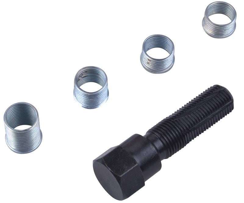 Kit-set riparazione filettatura candele, attrezzi ripristino candelette M14 x 1, 25, inserto compatibile, utensili manuali per auto