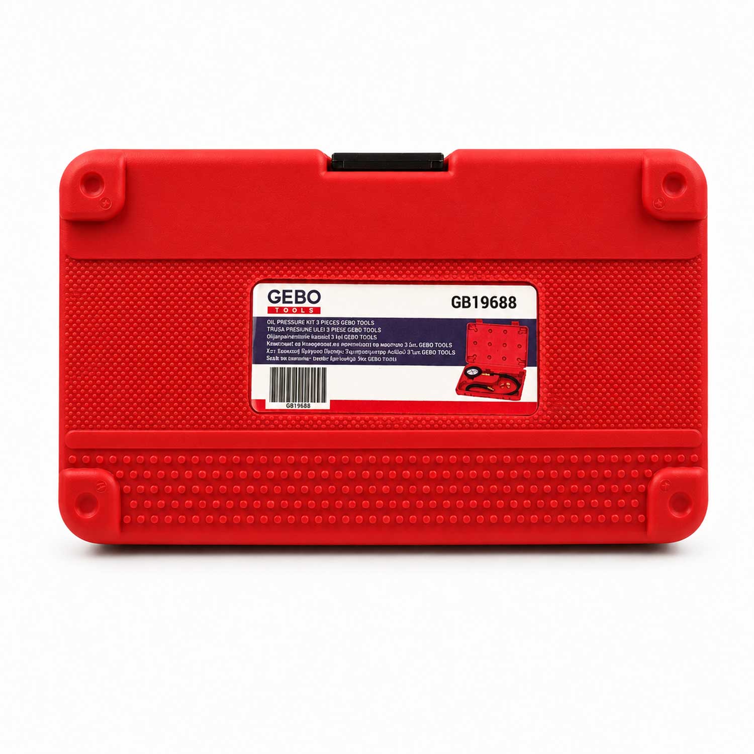 Kit-set tester per la pressione dell'olio motore, 3 pezzi Gebo Tools
