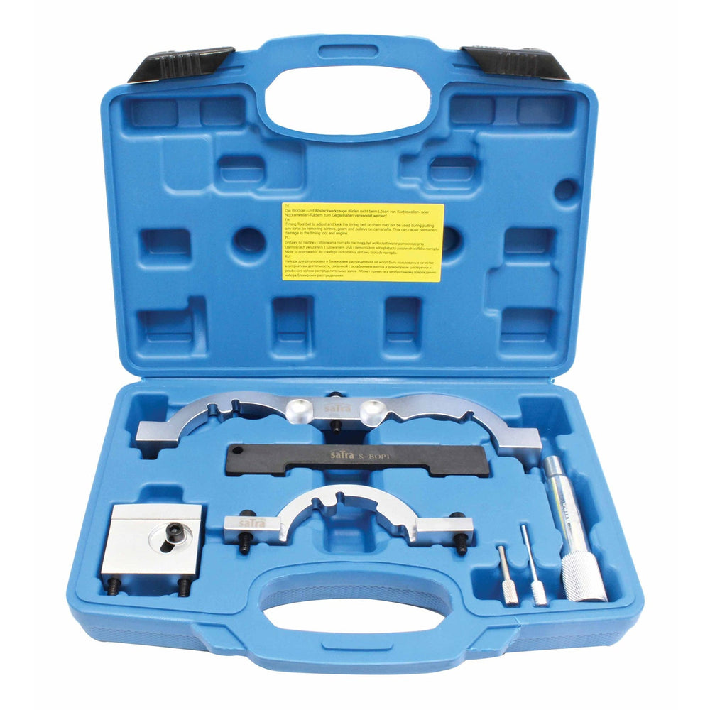 Kit -set attrezzi per messa in fase motori, per il bloccaggio della cinghia di distribuzione dell'albero a camme del motore, compatibile con Opel Vauxhall 1.0 1.2 1.4