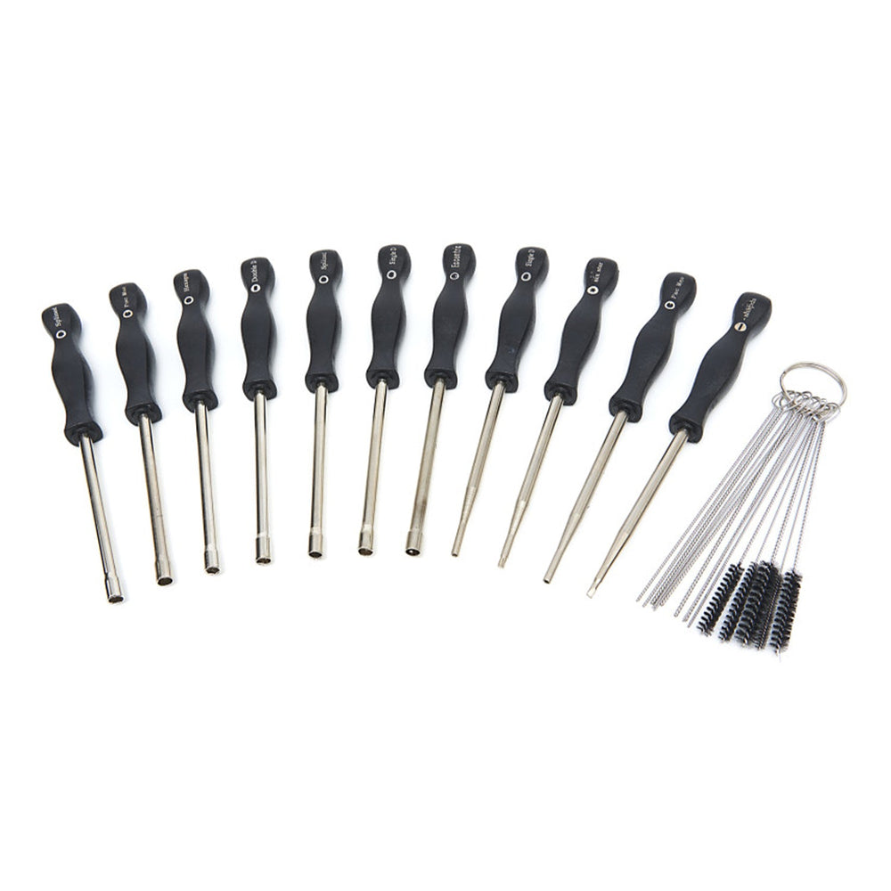 Kit cacciaviti per la regolazione del carburatore, set di strumenti per regolare I comuni carburatori, 11 pezzi Hbm