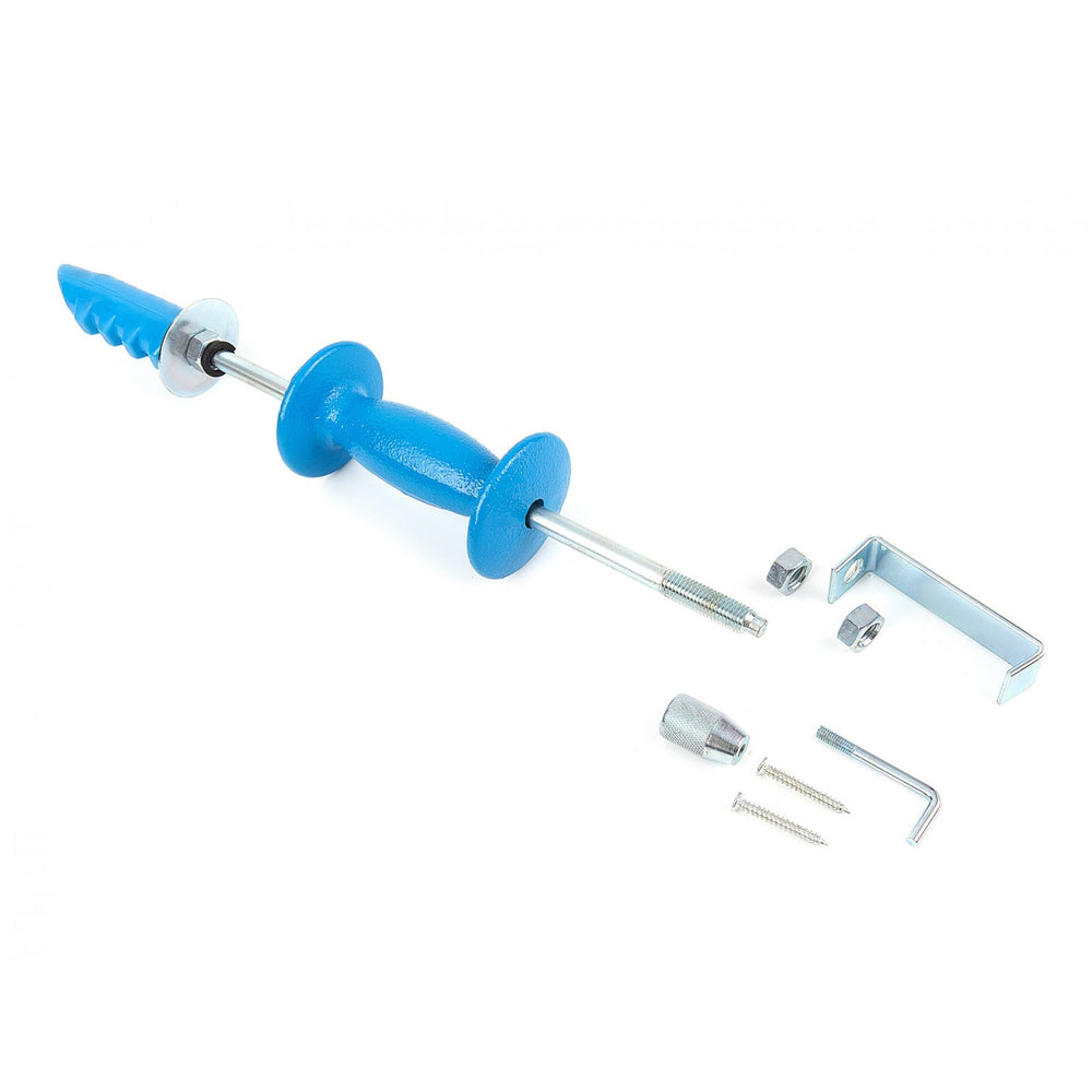 Kit estrattore martello a massa battente 1,5kg per ammaccature carrozzeria, set con accessori 5 pezzi