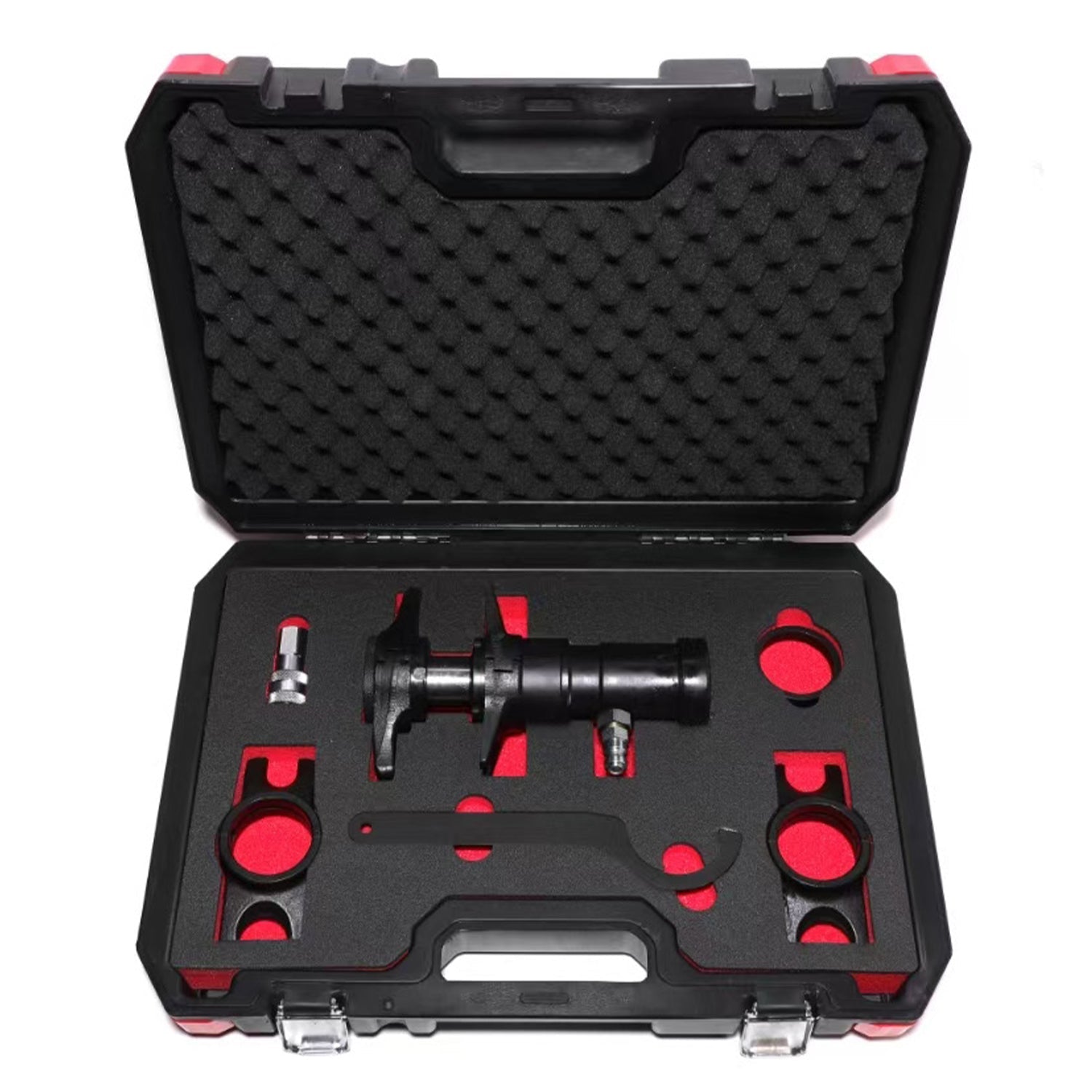 Kit estrattore per giunti sferici auto e testine sterzo, Kroftools