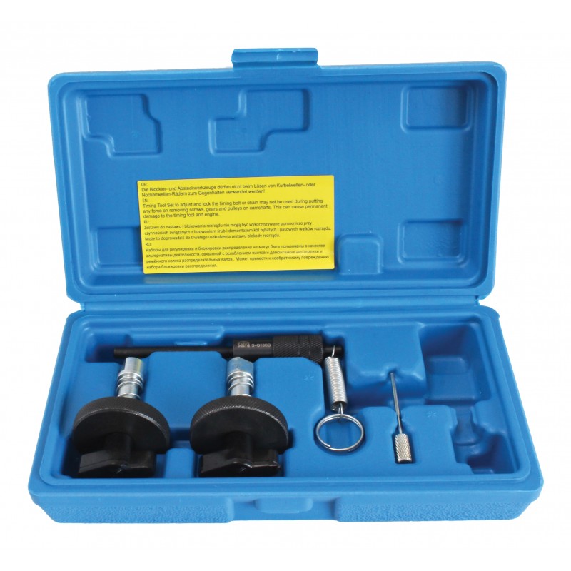 Kit messa in fase motori, attrezzi per il bloccaggio della cinghia di distribuzione dell'albero a camme del motore, compatibile con 1.3 Cdti Jtd Opel Fiat Suzuki Alfa Ford Lancia Vauxhall