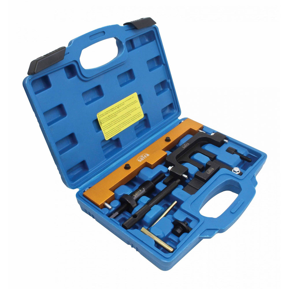 Kit-set messa in fase motori, attrezzi per il bloccaggio della cinghia di distribuzione dell'albero a camme del motore, compatibile con BMW 1.8 2.0 N46 N42 N46T Valvetronic
