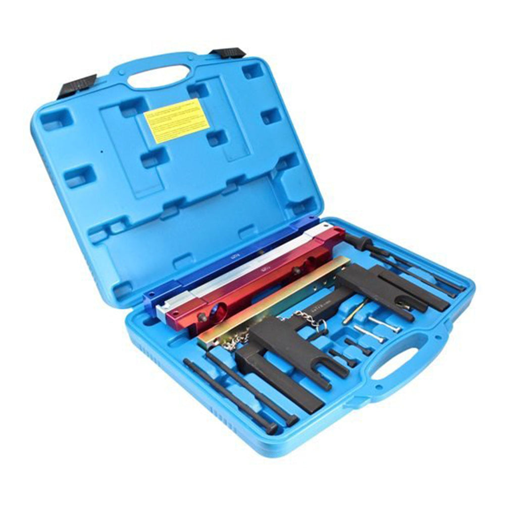 Kit-set messa in fase motori, attrezzi per il bloccaggio della cinghia di distribuzione dell'albero a camme del motore, compatibile con BMW 2.5 3.0 benzina N51 N52 N52K N53 N54