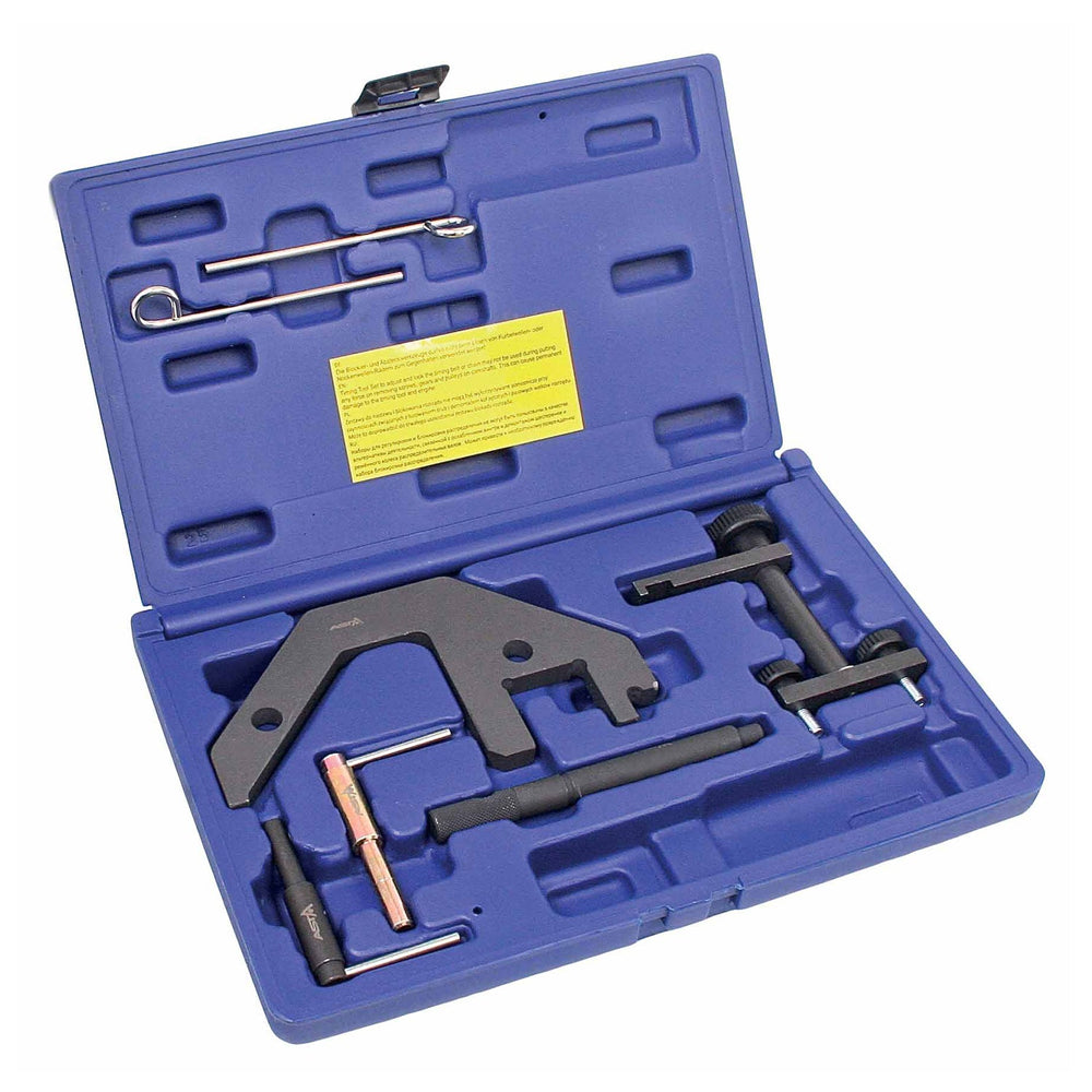 Kit-set messa in fase motori, attrezzi per il bloccaggio della cinghia di distribuzione dell'albero a camme del motore, compatibile con BMW M47 M57 2.0 3.0 D