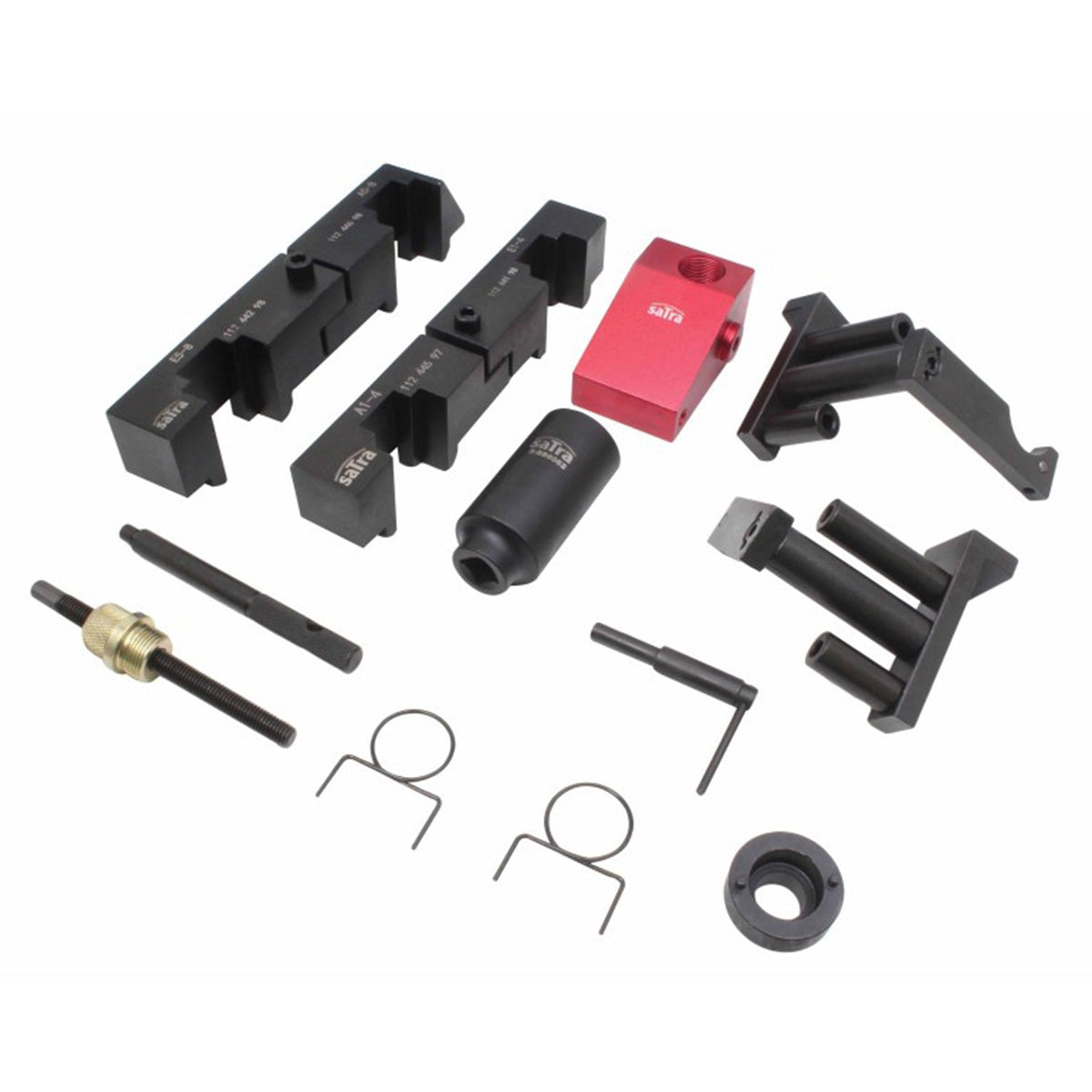 Kit messa in fase motori, attrezzi per il bloccaggio della cinghia di distribuzione dell'albero a camme del motore, compatibile con BMW M60 M62 V8