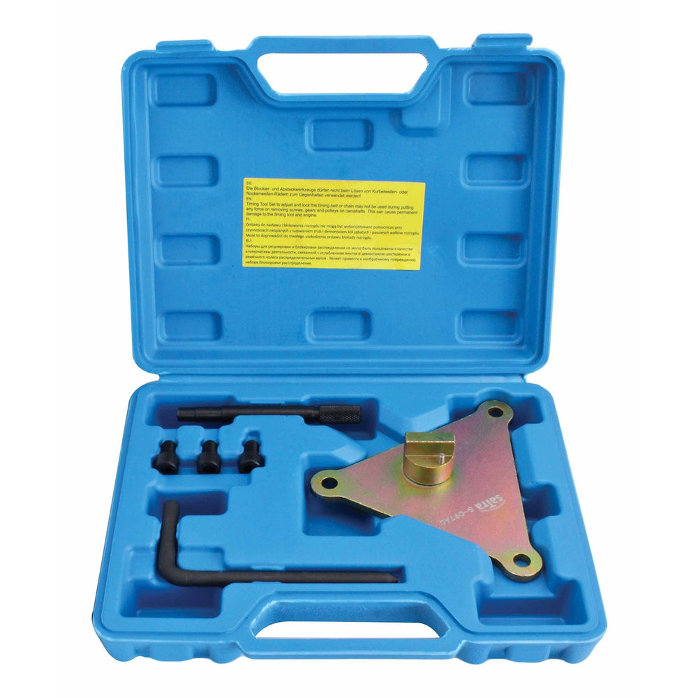 Kit-set messa in fase motori, attrezzi per il bloccaggio della cinghia di distribuzione dell'albero a camme del motore, compatibile con Fiat Alfa Romeo Lancia 0,9 l