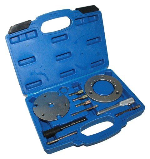 Kit-set messa in fase motori, attrezzi per il bloccaggio della cinghia di distribuzione dell'albero a camme del motore, compatibile con Ford diesel 2.0 2.2 2.4 TDDi TDCi