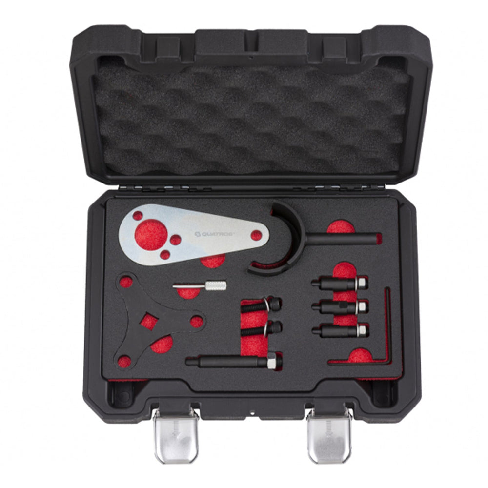 Kit-set messa in fase motori, attrezzi per il bloccaggio della cinghia di distribuzione dell'albero a camme del motore, compatibile con Hyundai Kia 1.6 CRDi