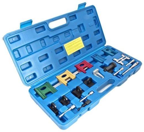 Kit-set messa in fase motori, attrezzi per il bloccaggio della cinghia di distribuzione dell'albero a camme del motore, compatibile con Opel VW Ford Honda Saab Rover