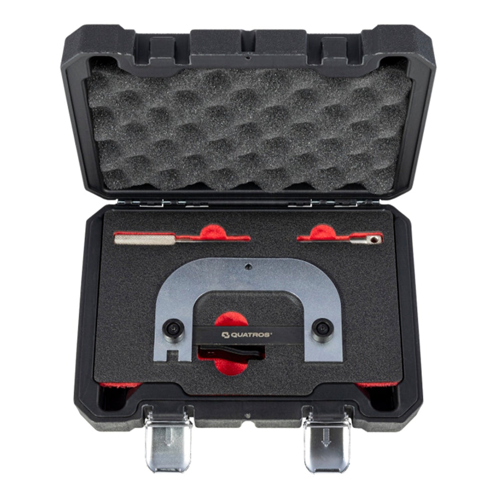 Kit-set messa in fase motori, attrezzi per il bloccaggio della cinghia di distribuzione dell'albero a camme del motore, compatibile con  Renault 1.2 1.4 1.6 1.8 2.0 16V 1.5 dCi