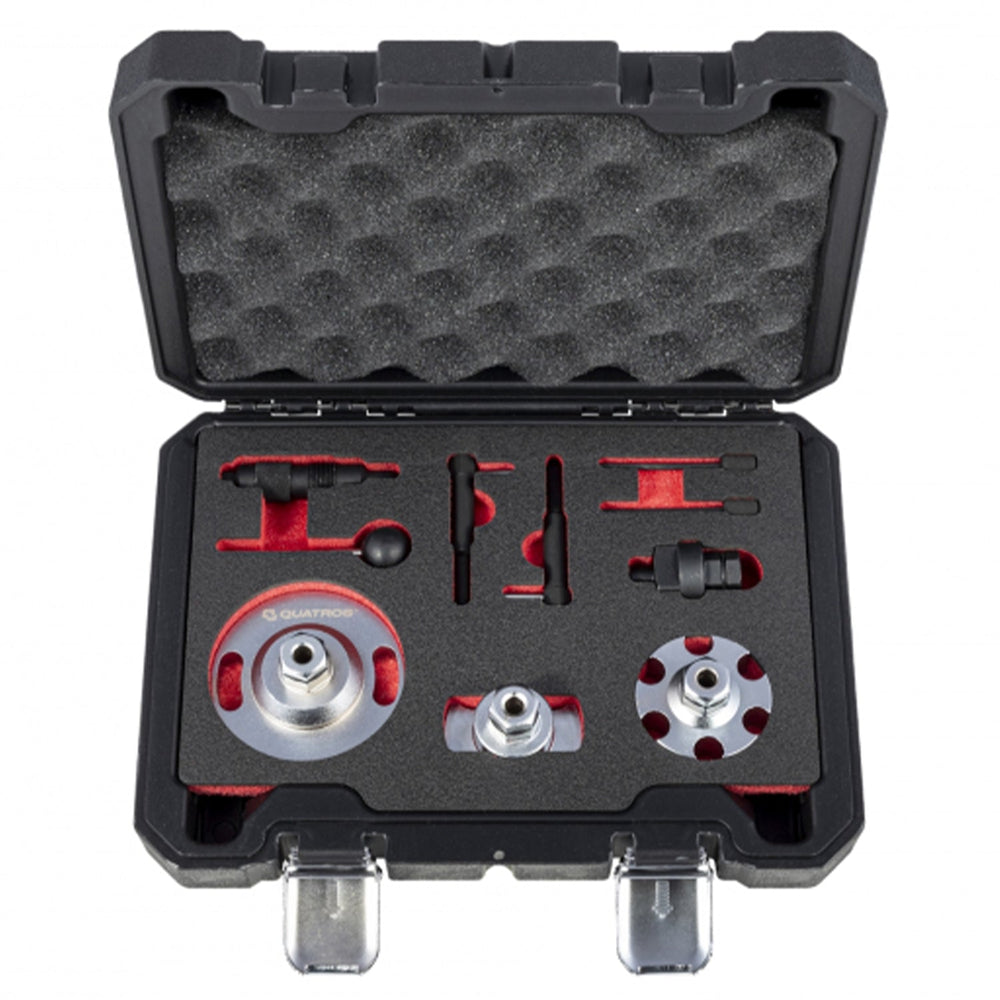 Kit-set messa in fase motori, attrezzi per il bloccaggio della cinghia di distribuzione dell'albero a camme del motore, compatibile con VAG 2.7 3.0 4.0