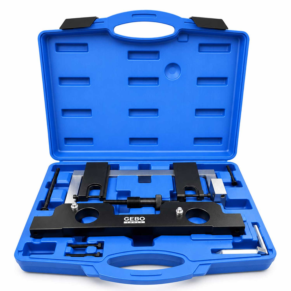Kit messa in fase motori, set attrezzi per il bloccaggio/fasatura cinghia di distribuzione dell'albero a camme del motore, compatibile con BMW a benzina N20 N26 2.0 L Gebo Tools
