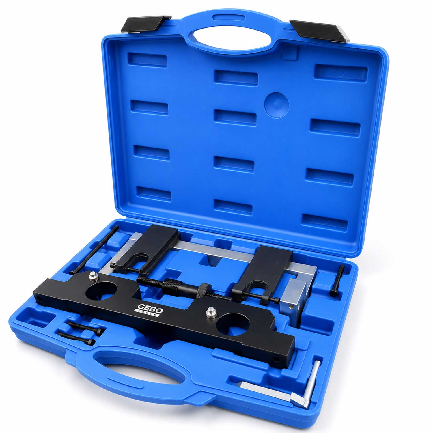 Kit messa in fase motori, set attrezzi per il bloccaggio/fasatura cinghia di distribuzione dell'albero a camme del motore, compatibile con BMW a benzina N20 N26 2.0 L Gebo Tools