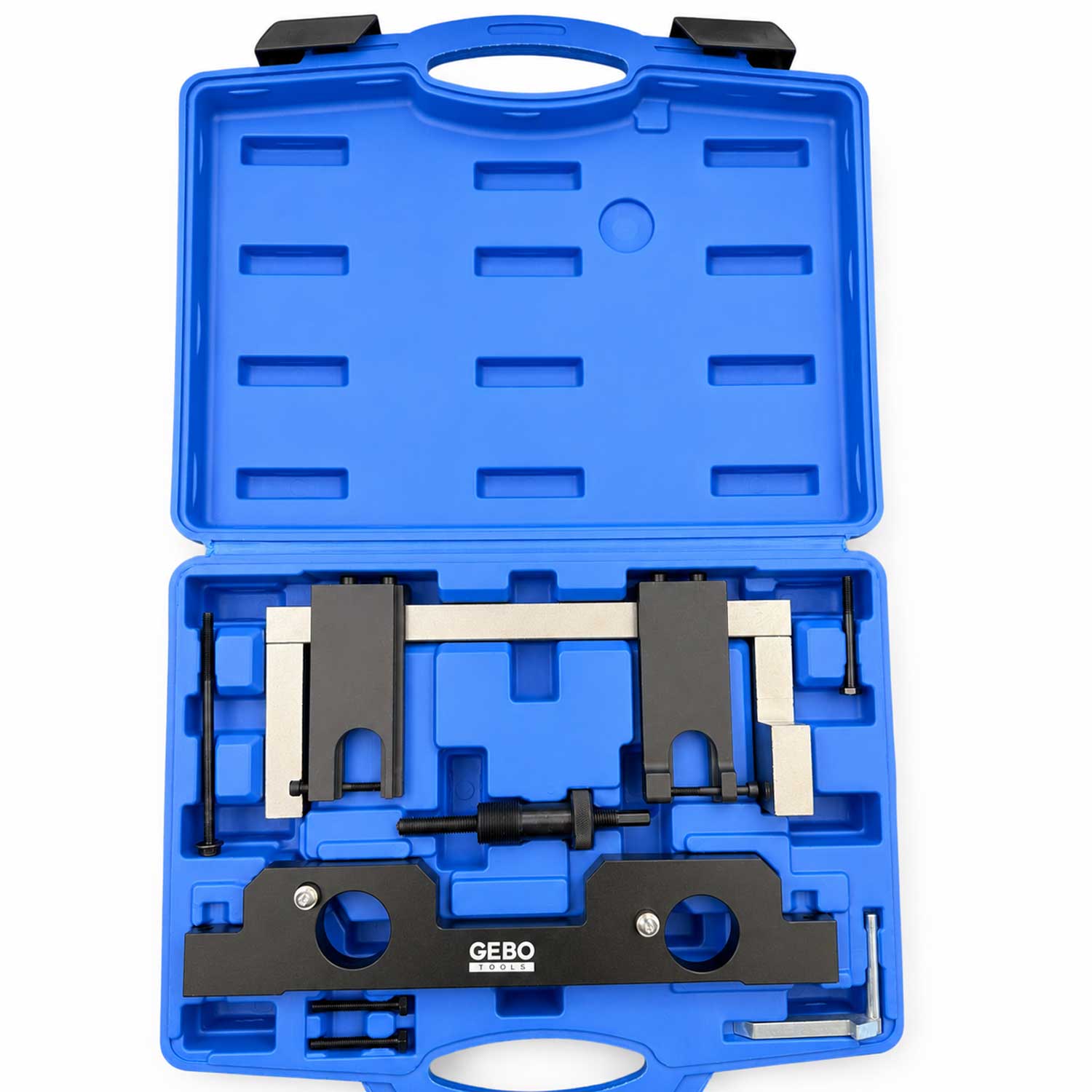 Kit messa in fase motori, set attrezzi per il bloccaggio/fasatura cinghia di distribuzione dell'albero a camme del motore, compatibile con BMW a benzina N20 N26 2.0 L Gebo Tools