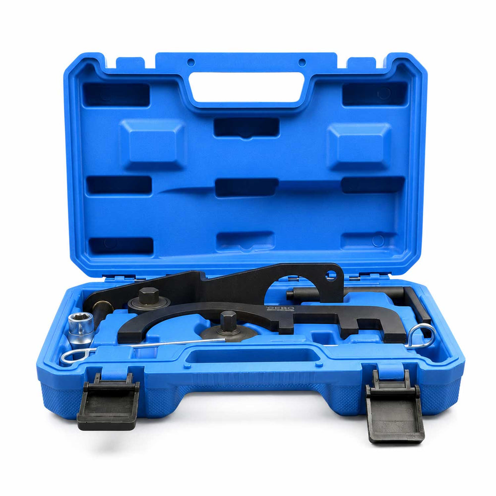 Kit messa in fase motori, set attrezzi per il bloccaggio/fasatura cinghia di distribuzione dell'albero a camme del motore, compatibile con Bmw N47 N57 Gebo Tools