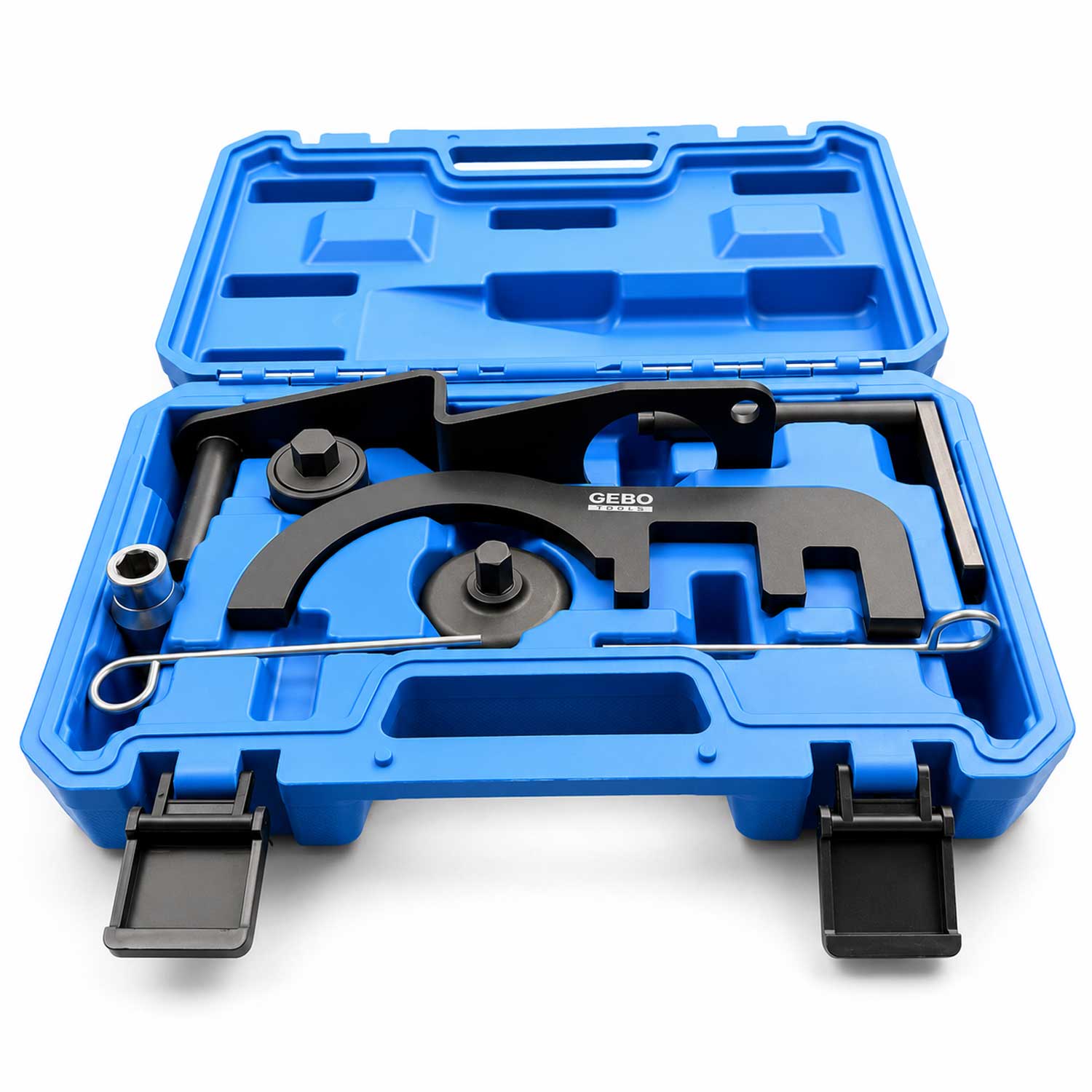 Kit messa in fase motori, set attrezzi per il bloccaggio/fasatura cinghia di distribuzione dell'albero a camme del motore, compatibile con Bmw N47 N57 Gebo Tools