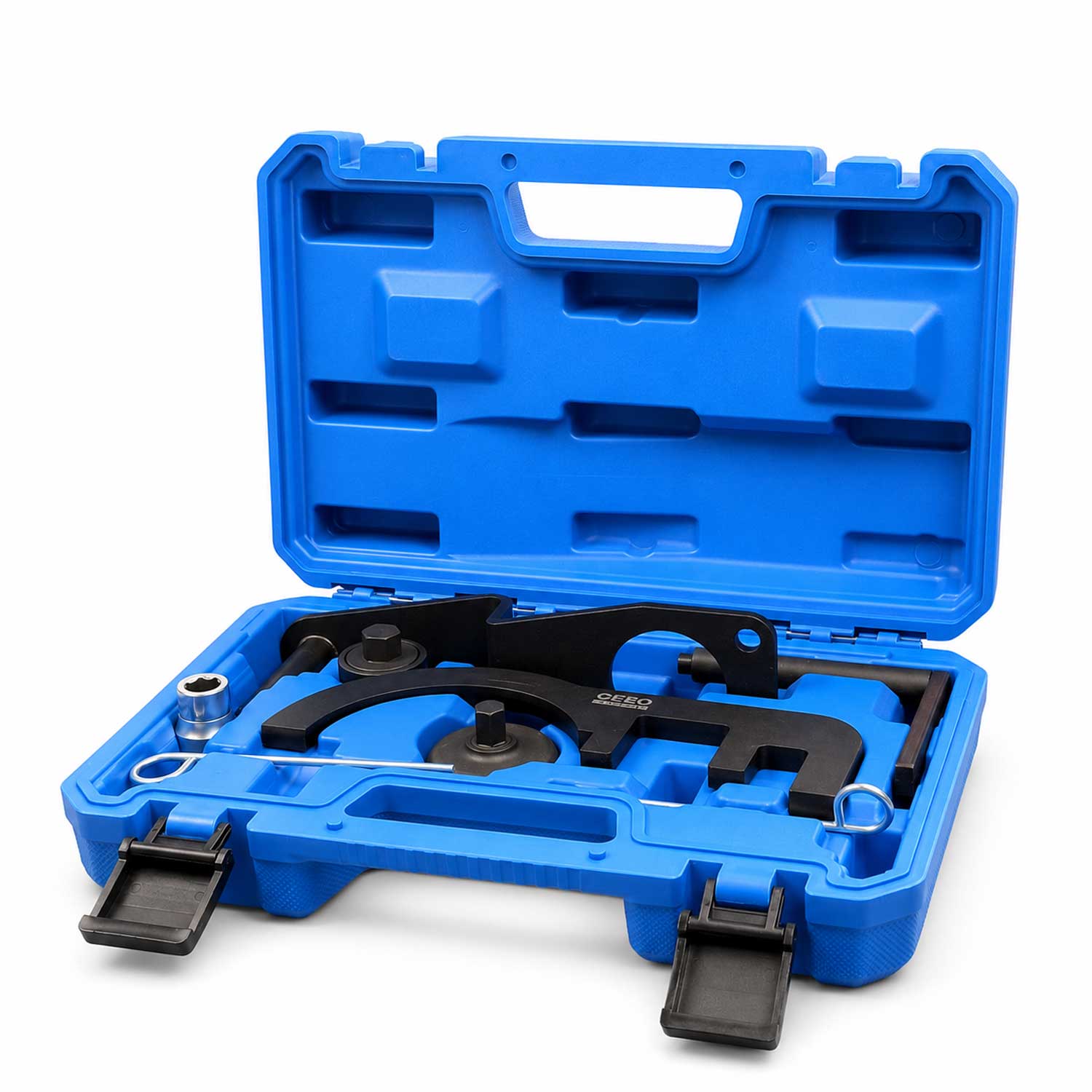 Kit messa in fase motori, set attrezzi per il bloccaggio/fasatura cinghia di distribuzione dell'albero a camme del motore, compatibile con Bmw N47 N57 Gebo Tools