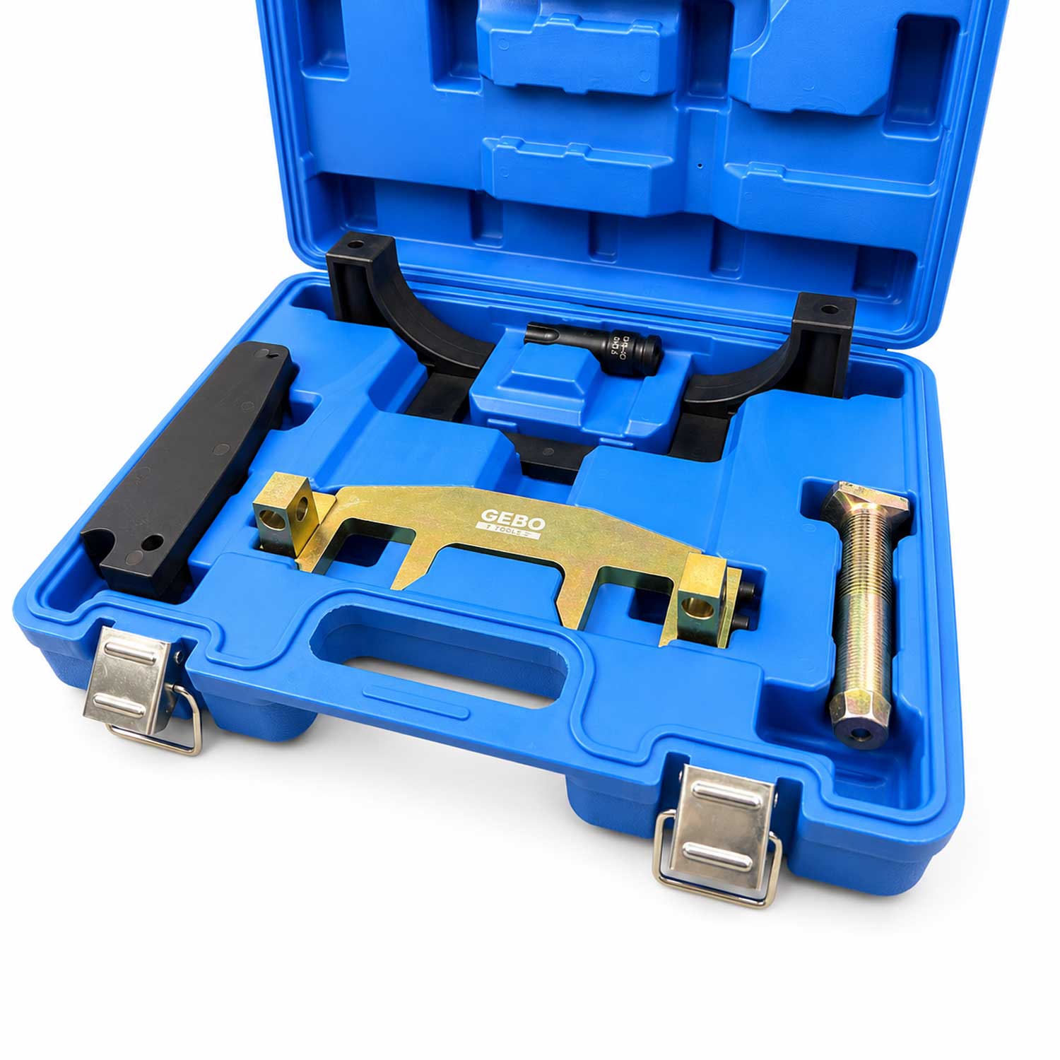 Kit messa in fase motori, set attrezzi per il bloccaggio/fasatura cinghia di distribuzione dell'albero a camme del motore, compatibile con Mercedes-Benz M271 Gebo Tools