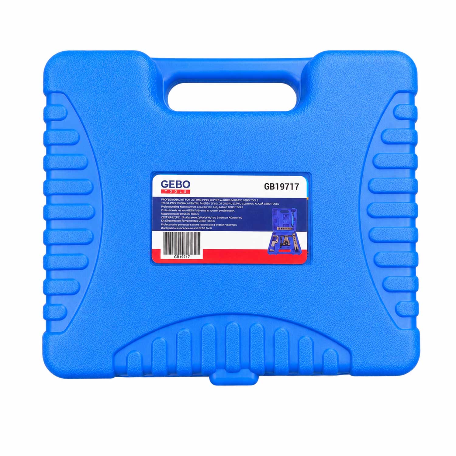 Kit professionale bordatura, svasatura eccentrica e taglio tubi in rame, alluminio e ottone, set di attrezzi per condizionamento,per l'espansione delle tubazioni dei freni auto Gebo Tools
