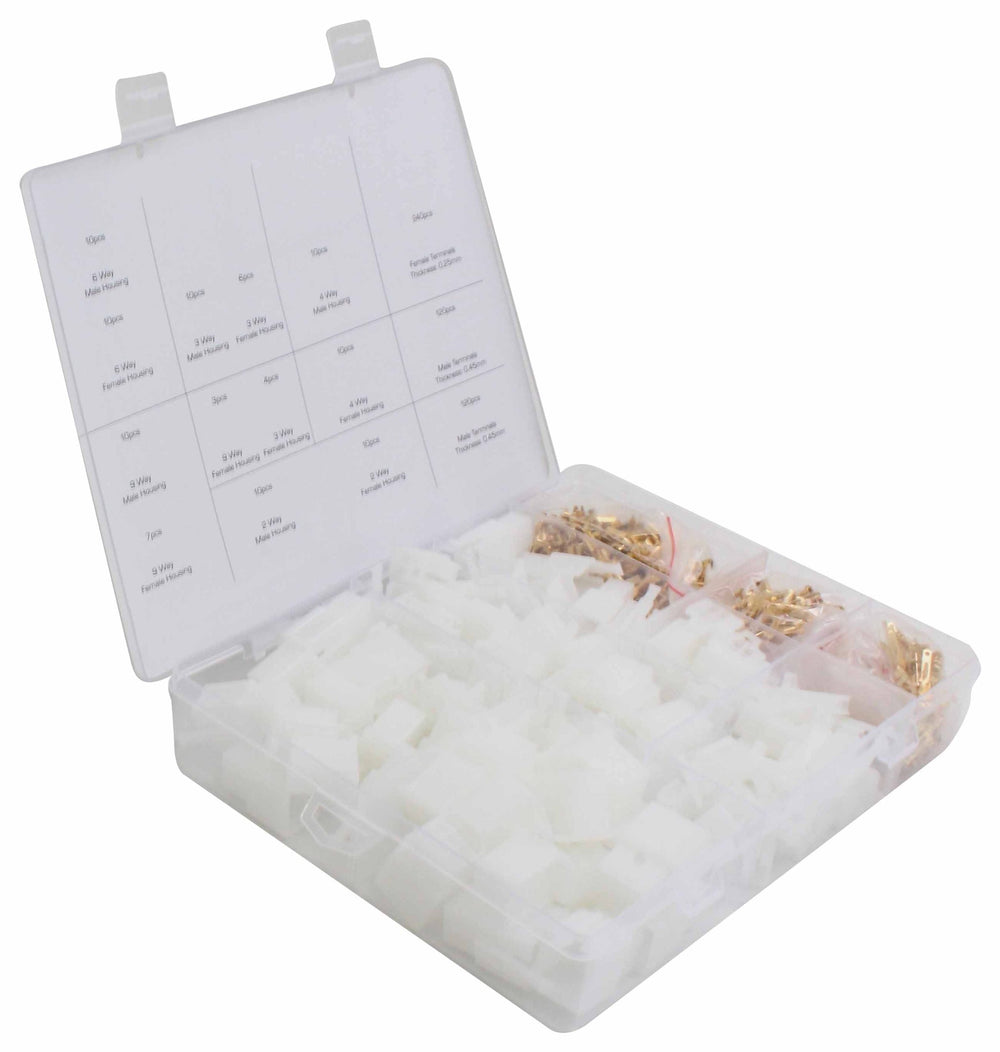 Set-kit connettori per cavi auto 580 pezzi