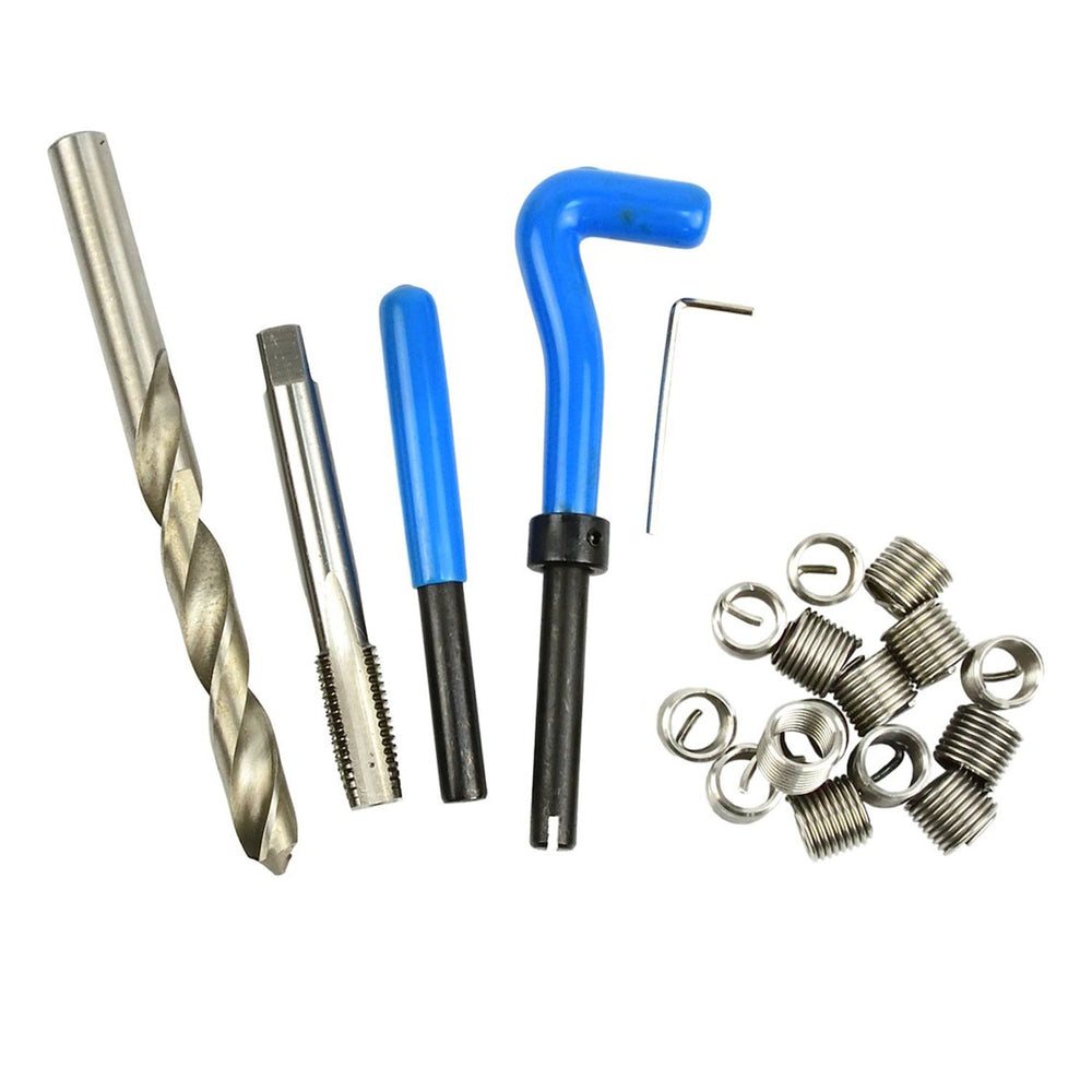 Kit riparazione filettatura M12 x 1.75, strumenti di riparazione filo, set inserto compatibile ,utensili manuali per per filetti auto Geko