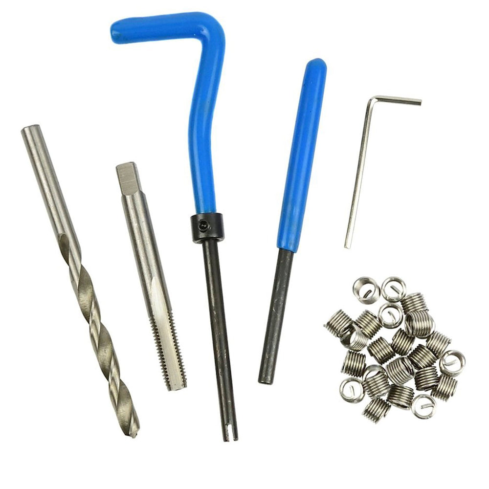 Kit riparazione filettatura M6 x 1.0, strumenti di riparazione filo, set inserto compatibile ,utensili manuali per per filetti auto Geko