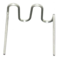 Set 100 graffette caldo, graffette ondulate saldatura plastica, auto paraurti plastica saldatura riparazione cucitrice a caldo, 0.8 mm, larghezza 15 mm