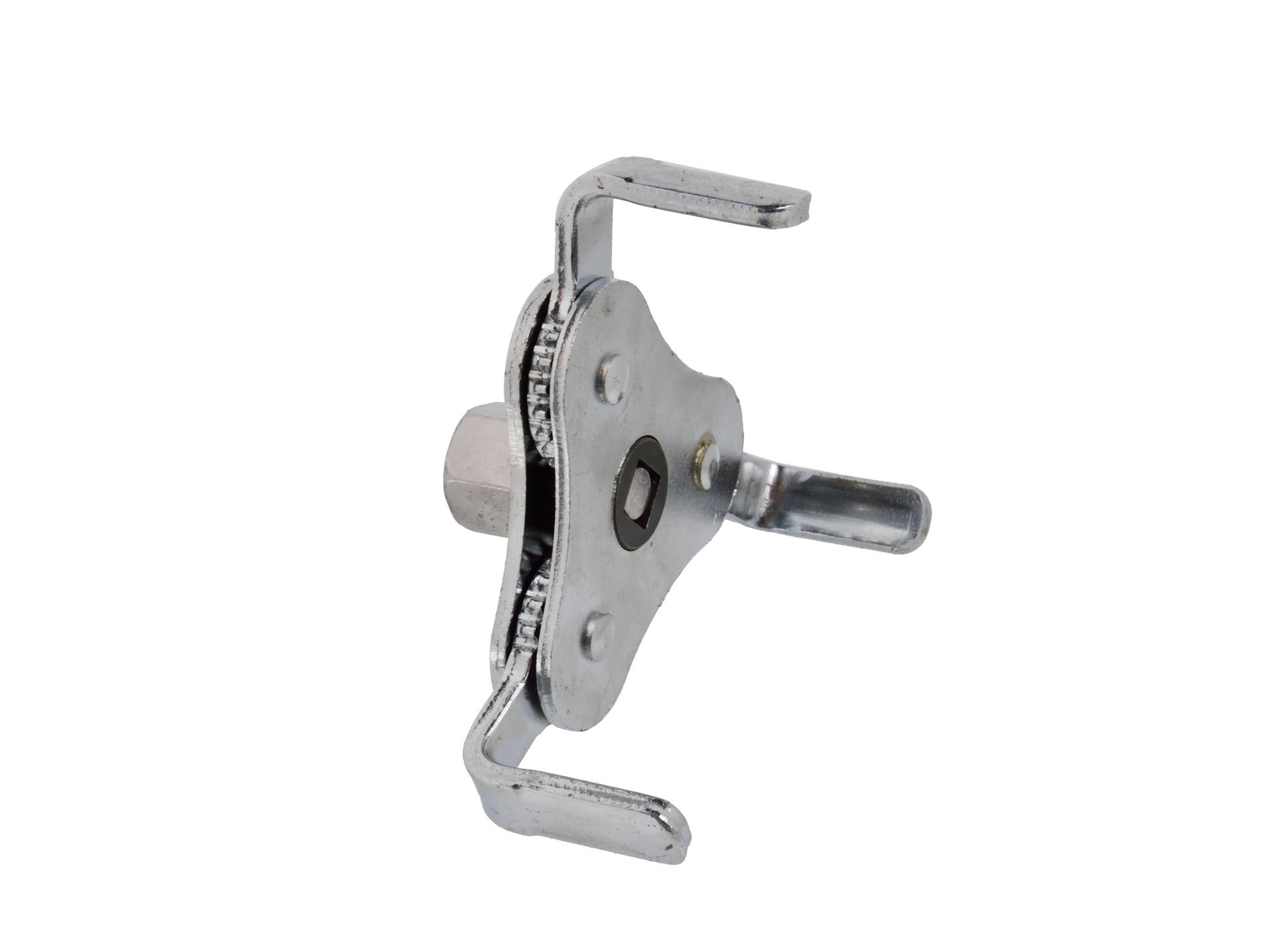 Chiave per la rimozione del filtro dell'olio, strumento a 3 griffe-ganasce-bracci, regolabile con 3/8'' e 1/2", adattatore chiave filtro olio universale filtro rimovibile diametro 62–120 mm