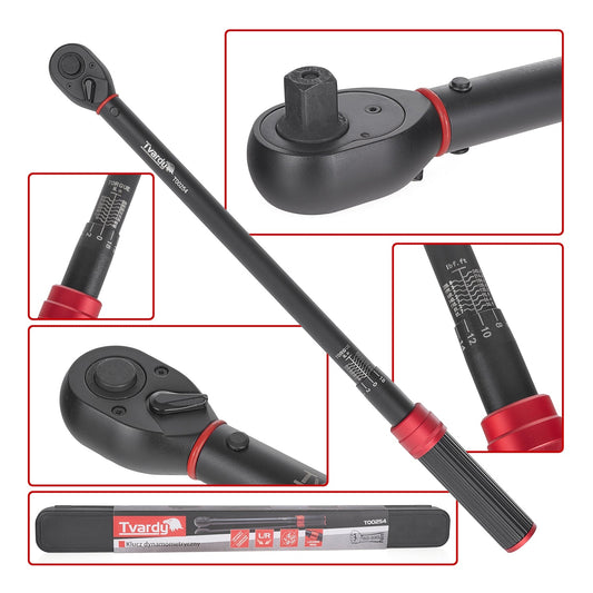 Chiave dinamometrica da 1/2" pollici, 50–330 Nm Tvardy