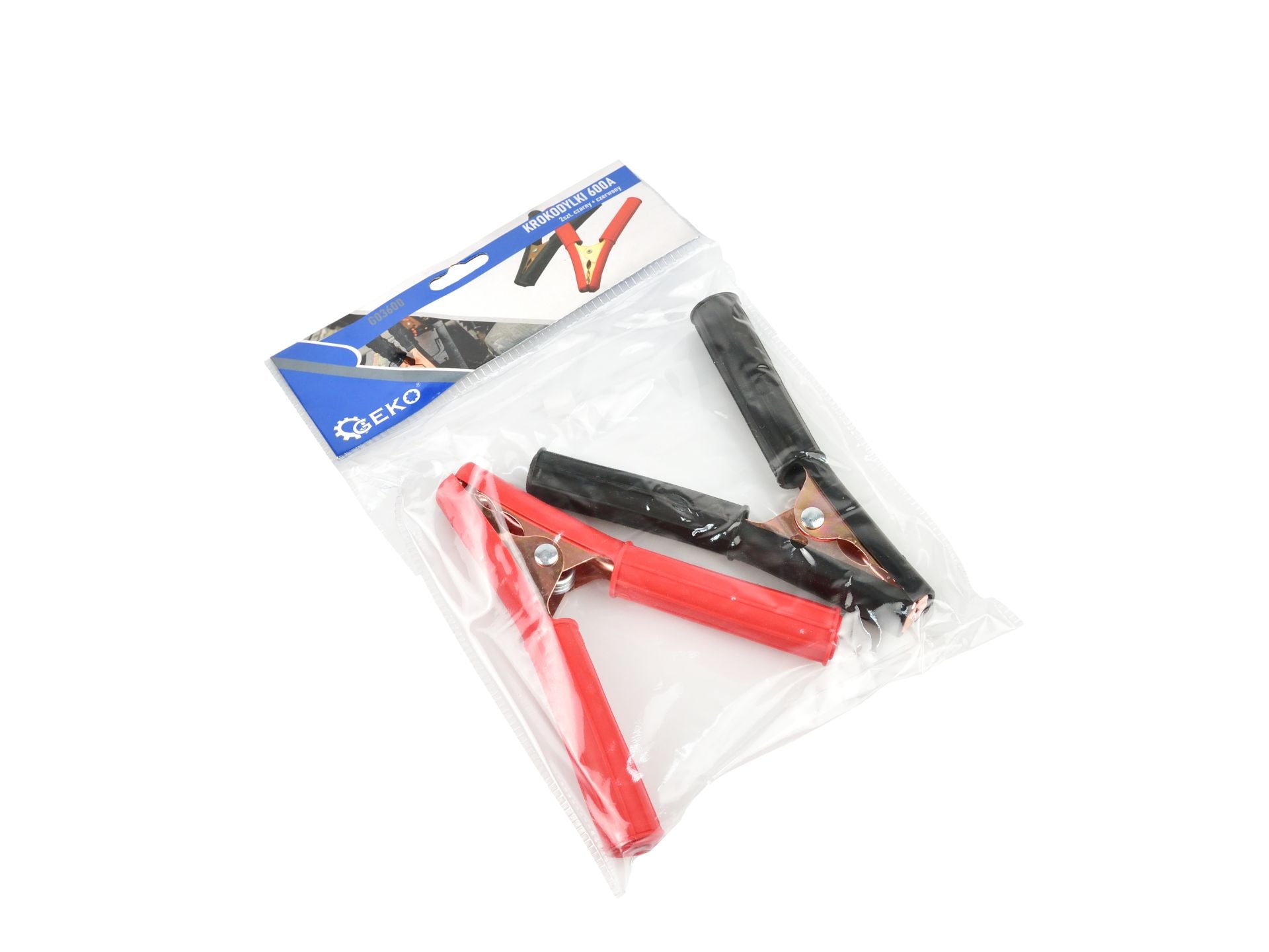 Coppia pinze per cavi batteria per auto e moto, cip a coccodrillo, morsetti a coccodrillo isolati, per cavi batteria auto 600 A