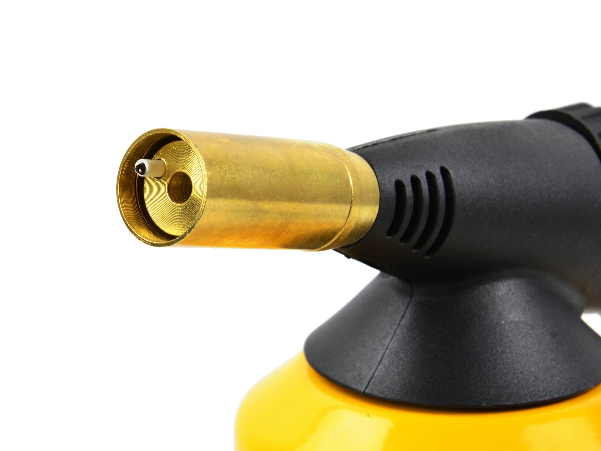 Saldatore cannello a gas portatile con accensione piezo per saldature scongelamenti e accensione barbecue, bruciatore a gas con piezoelettrico, 1,7 kW Geko