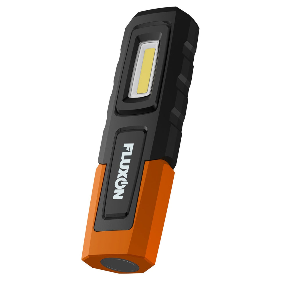 Lampada da lavoro magnetica ricaricabile a LED fluxon, 500LM, con batteria 2200mAh, torcia con gancio