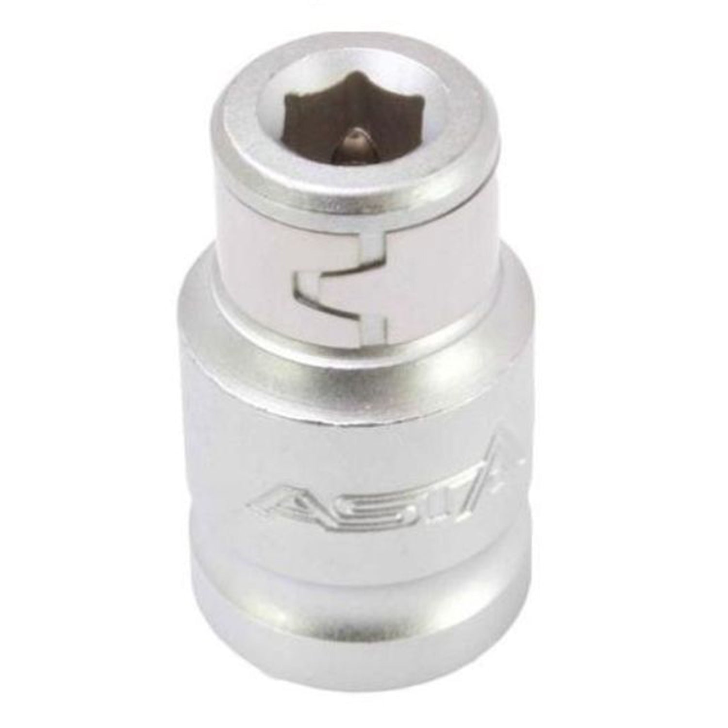 Adattatore-riduttore portainserti per chiave a bussola cricchetto manuale pneumatica attacco 1/2 femmina 8 mm