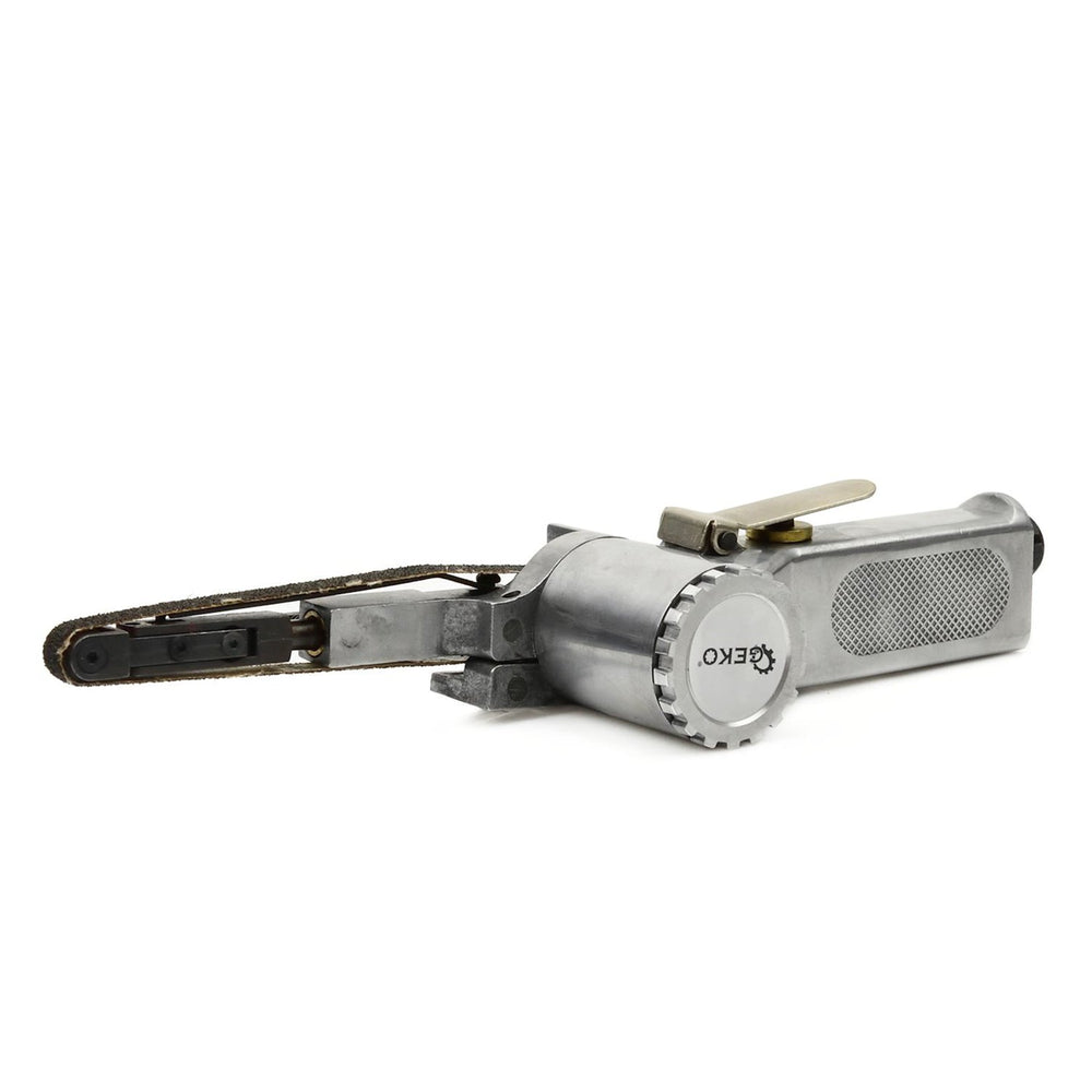Levigatrice pneumatica a nastro, mini smerigliatrice, ad aria compressa, 10 × 330 mm, 20.000 rpm Geko