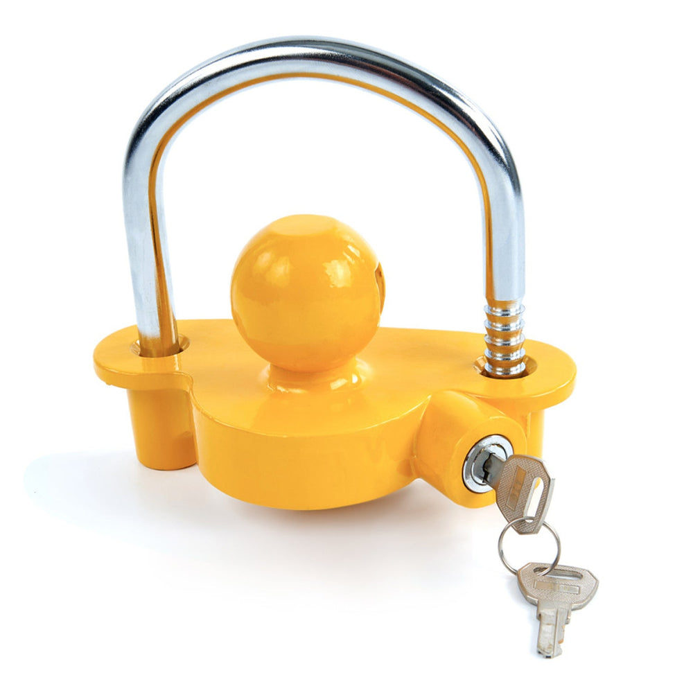 Lucchetto per rimorchio gancio di traino a sfera universale ,chiave di sicurezza antifurto caravan camper